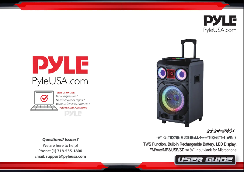 Image de la première page du manuel de l'appareil PHP210DJT