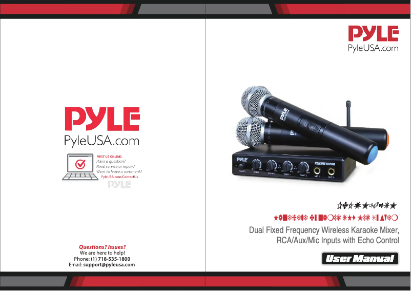 Page n°1 - Manuel utilisateur Pyle PDKWM102UM