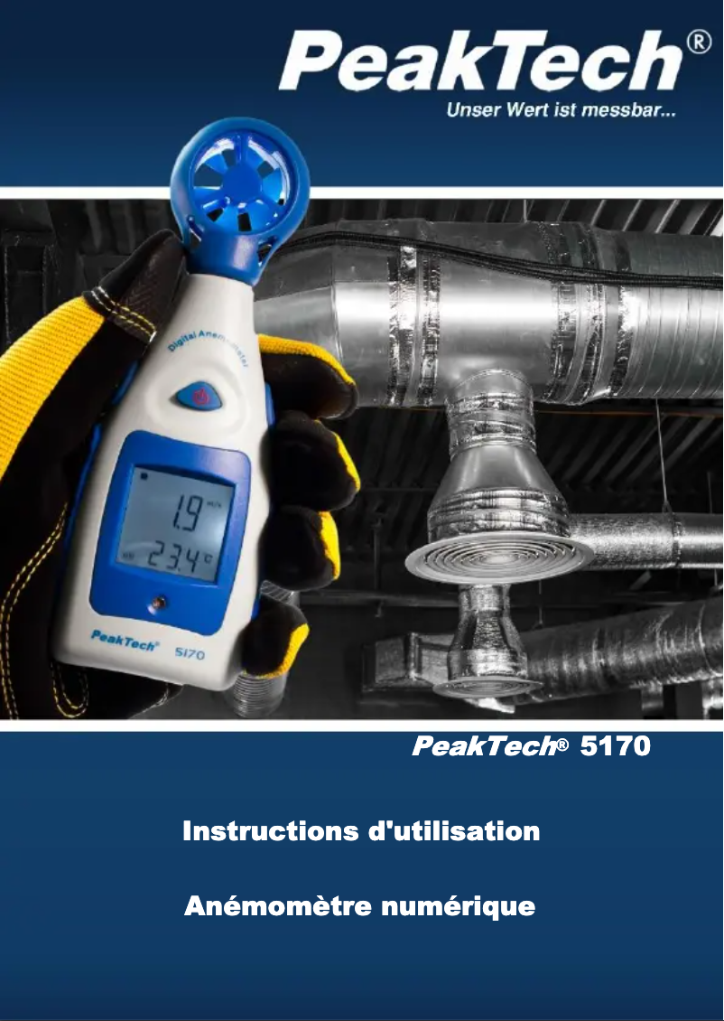 Image de la première page du manuel de l'appareil 5170