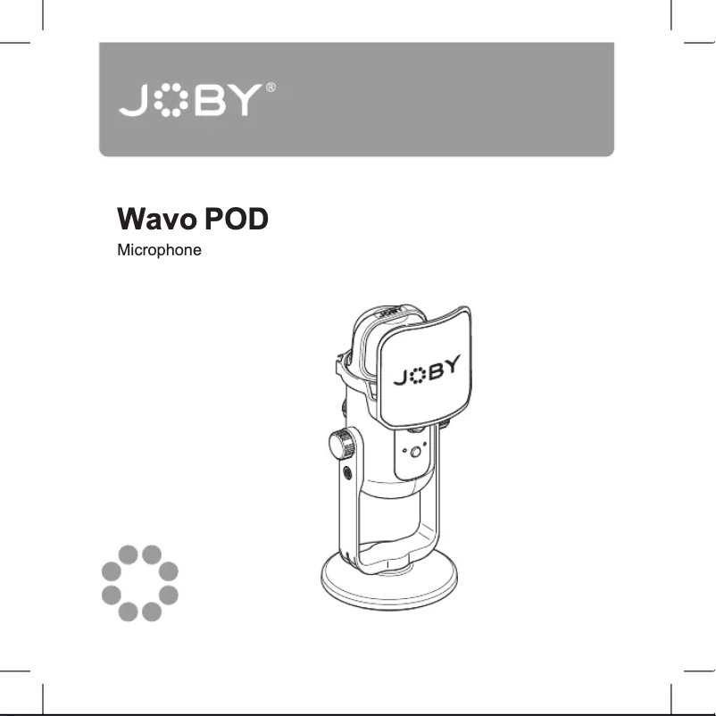Page n°1 - Manuel utilisateur Joby Wavo Pod