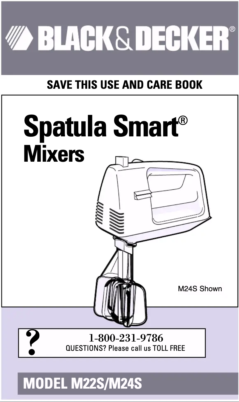 Imagen de la primera página del manual del dispositivo Spatula Smart M22S