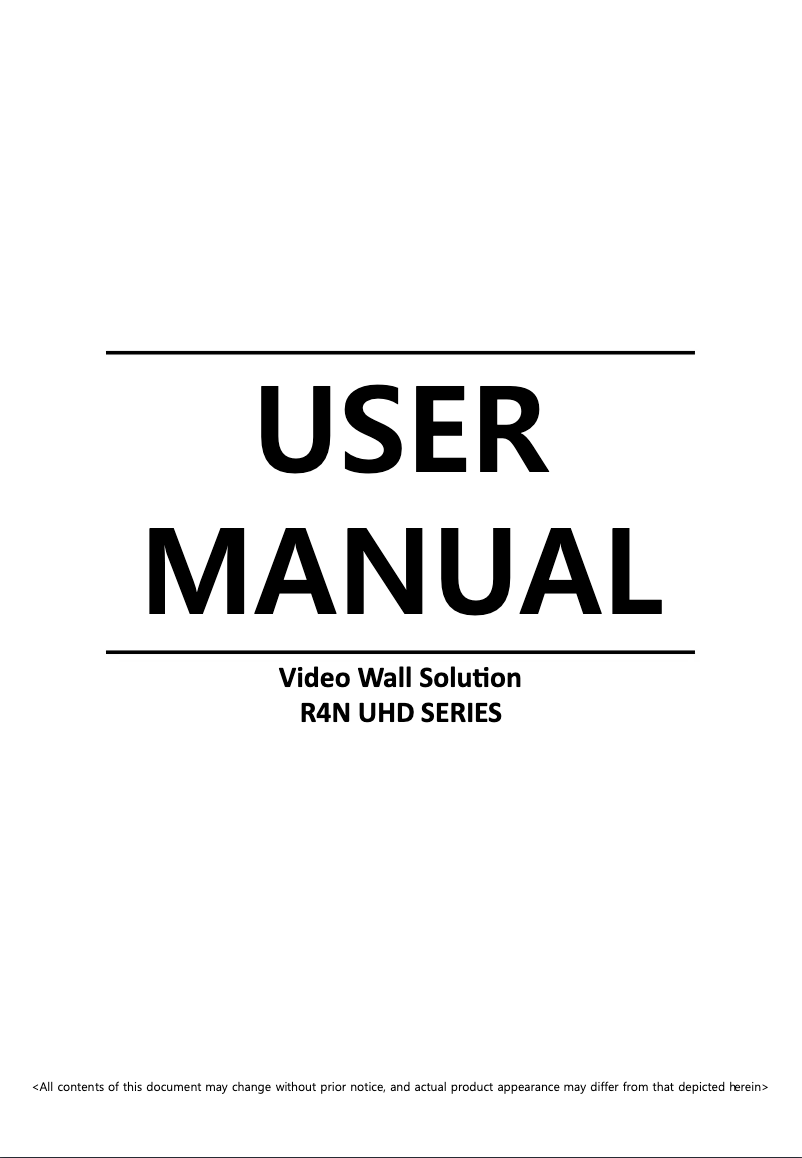 Image de la première page du manuel de l'appareil R4N43NNU