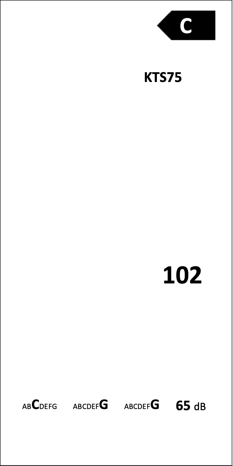 Image de la première page du manuel de l'appareil KTS75