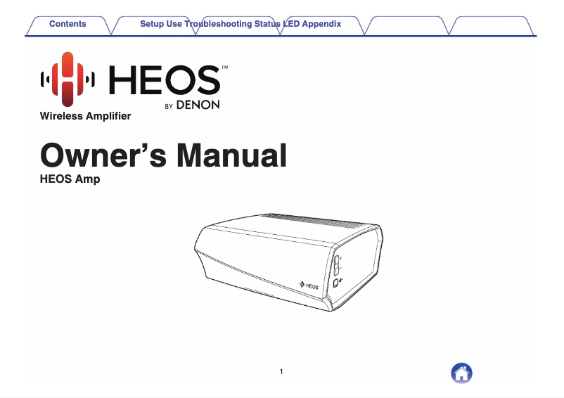 Image de la première page du manuel de l'appareil AMP