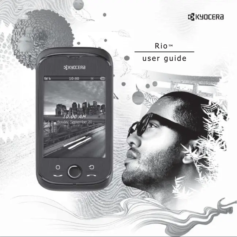 Image de la première page du manuel de l'appareil Rio