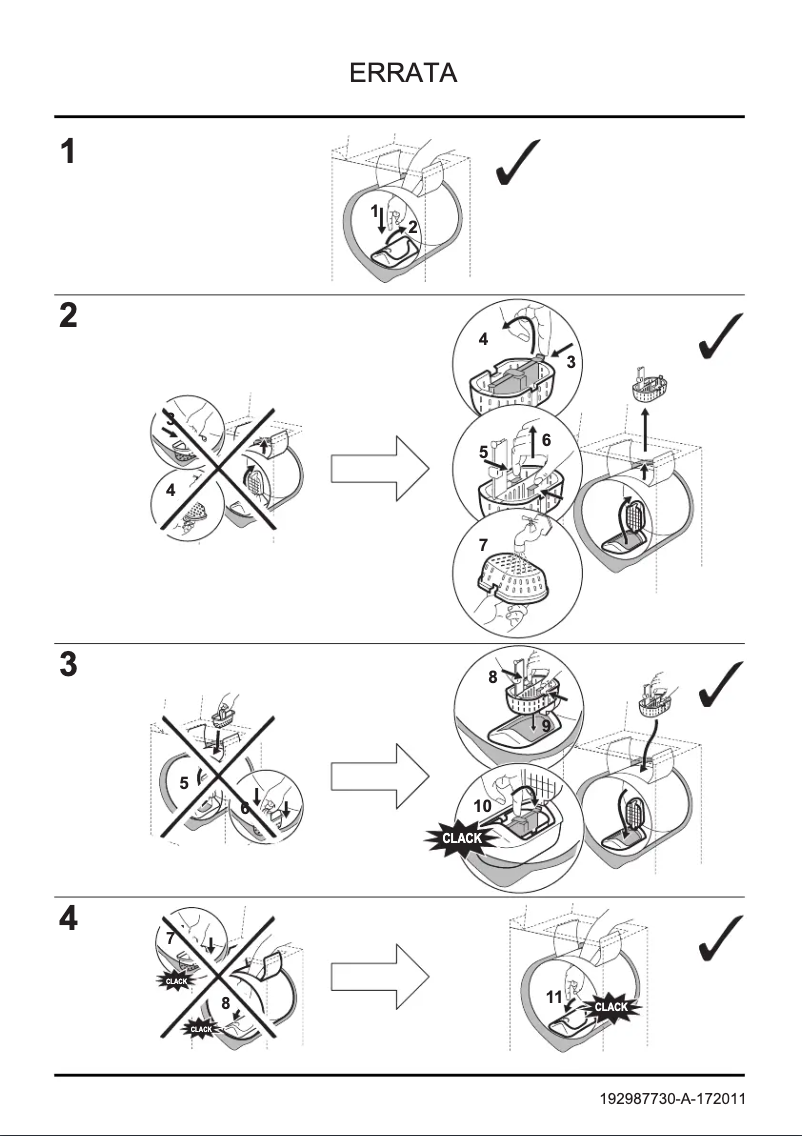 Image de la première page du manuel de l'appareil ZWQ 5100