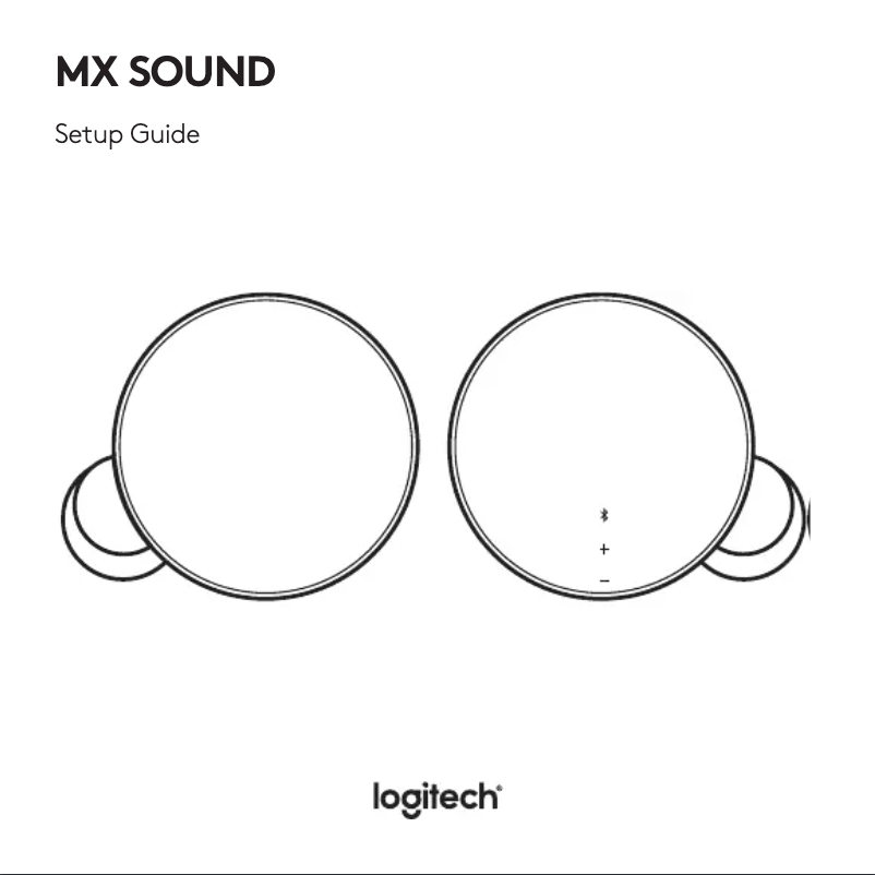 Page n°1 - Manuel utilisateur Logitech MX Sound