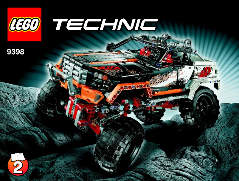 Page n°1 - Manuel utilisateur Lego Technic 9398