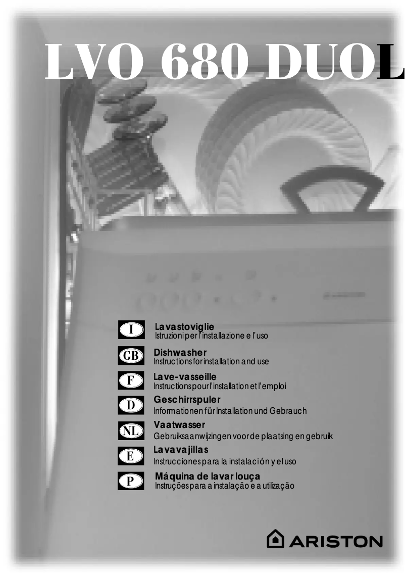 Page 1 de la notice Manuel utilisateur Ariston Thermo LVO 680 Duo