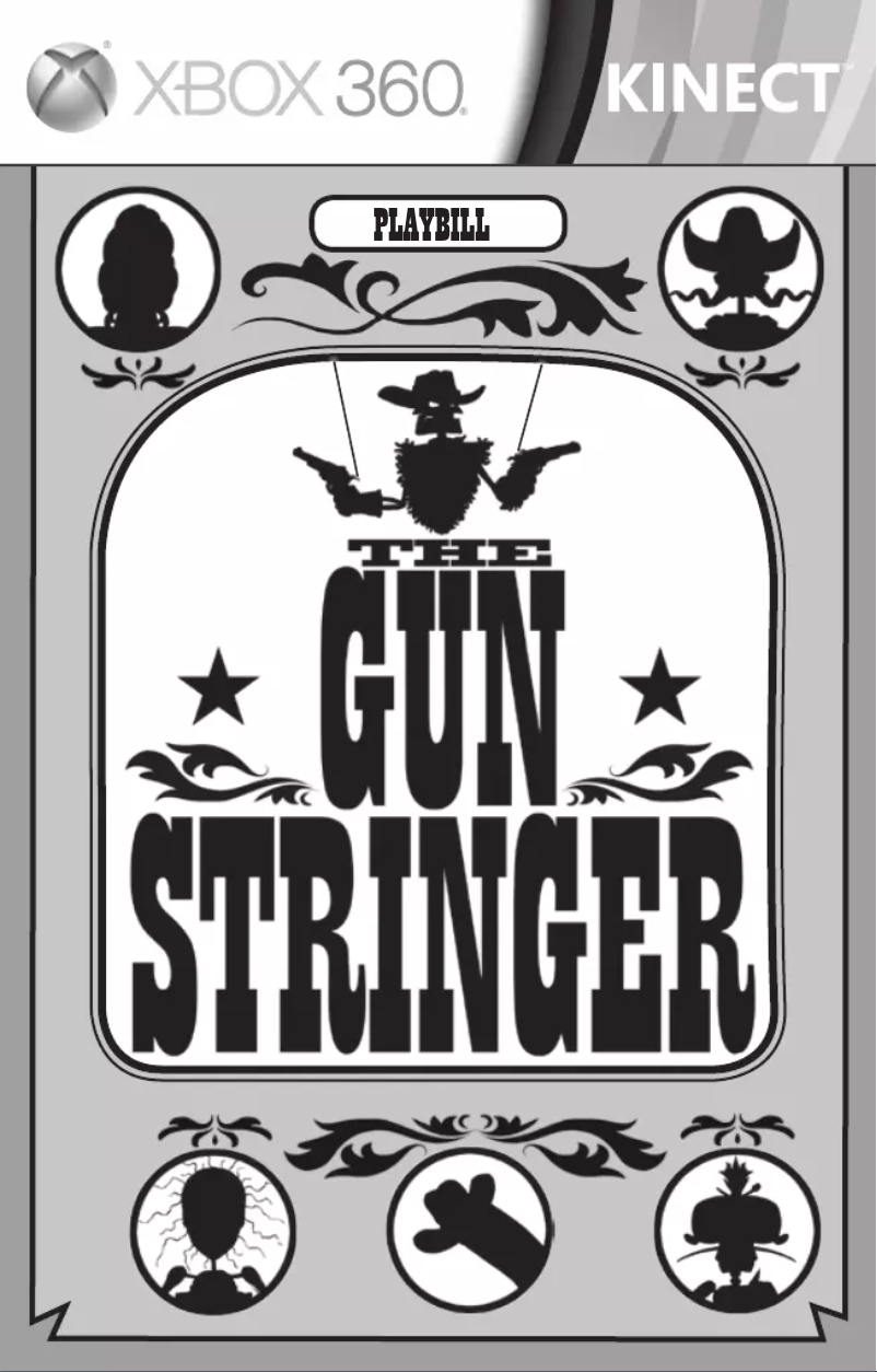 Image de la première page du manuel de l'appareil The Gunstringer (Xbox 360)