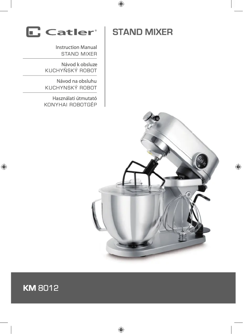 Página 1 del manual Manual de usuario Catler KM 8012