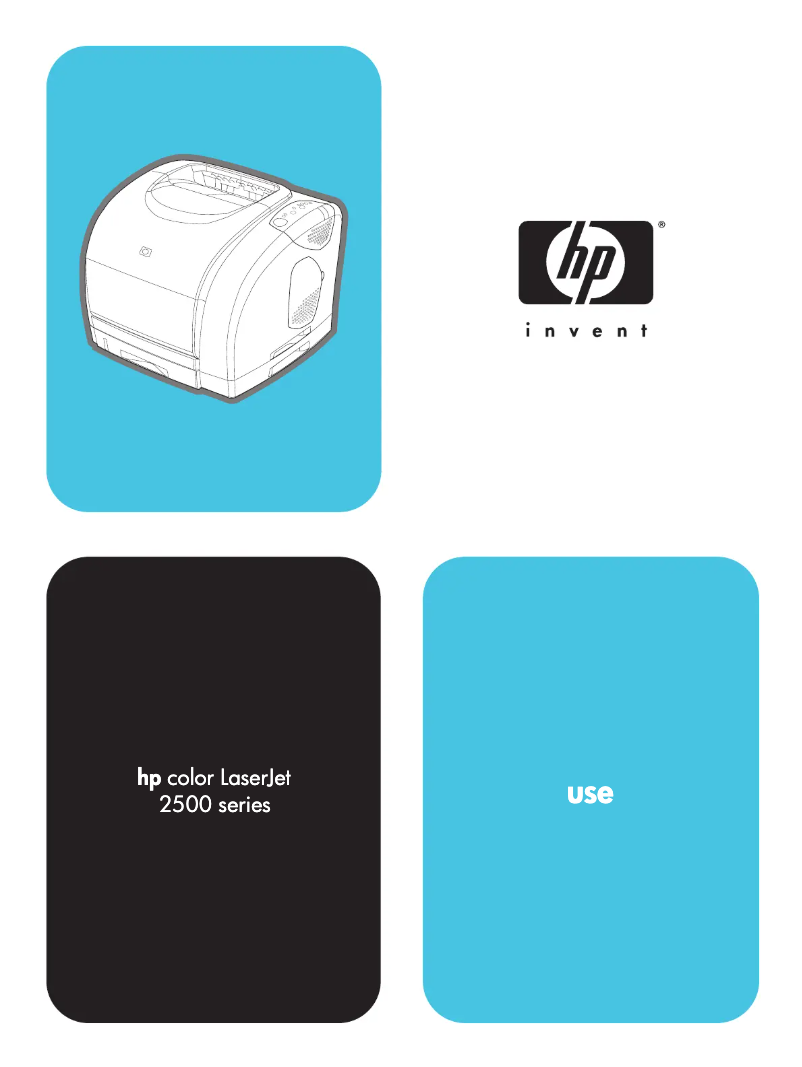 Page 1 de la notice Manuel utilisateur HP Color LaserJet 2500L