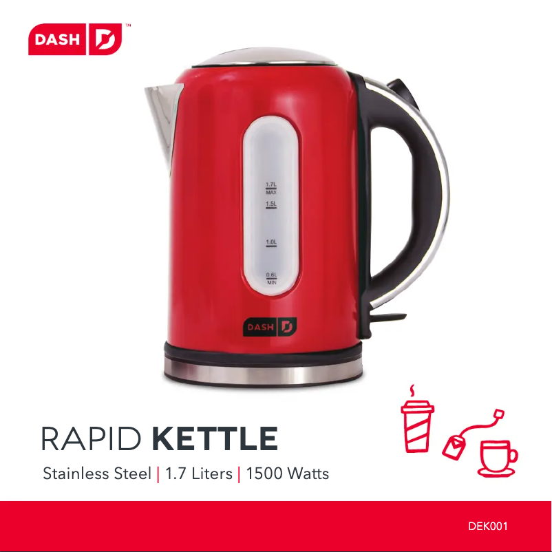 Page n°1 - Manuel utilisateur Dash Rapid DEK001RD