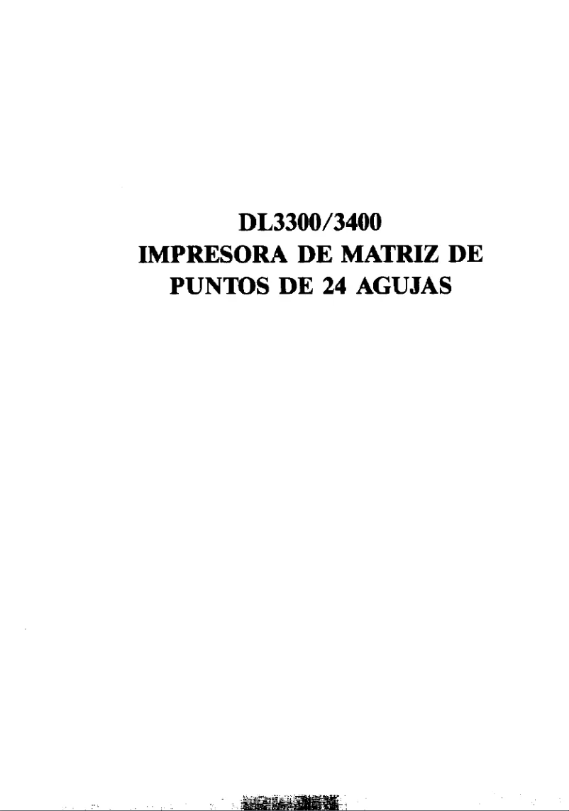 Page n°1 - Manuel utilisateur Fujitsu DL3300