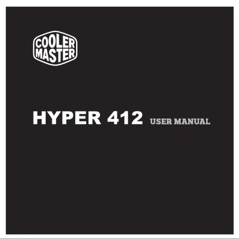 Image de la première page du manuel de l'appareil Hyper 412 PWM