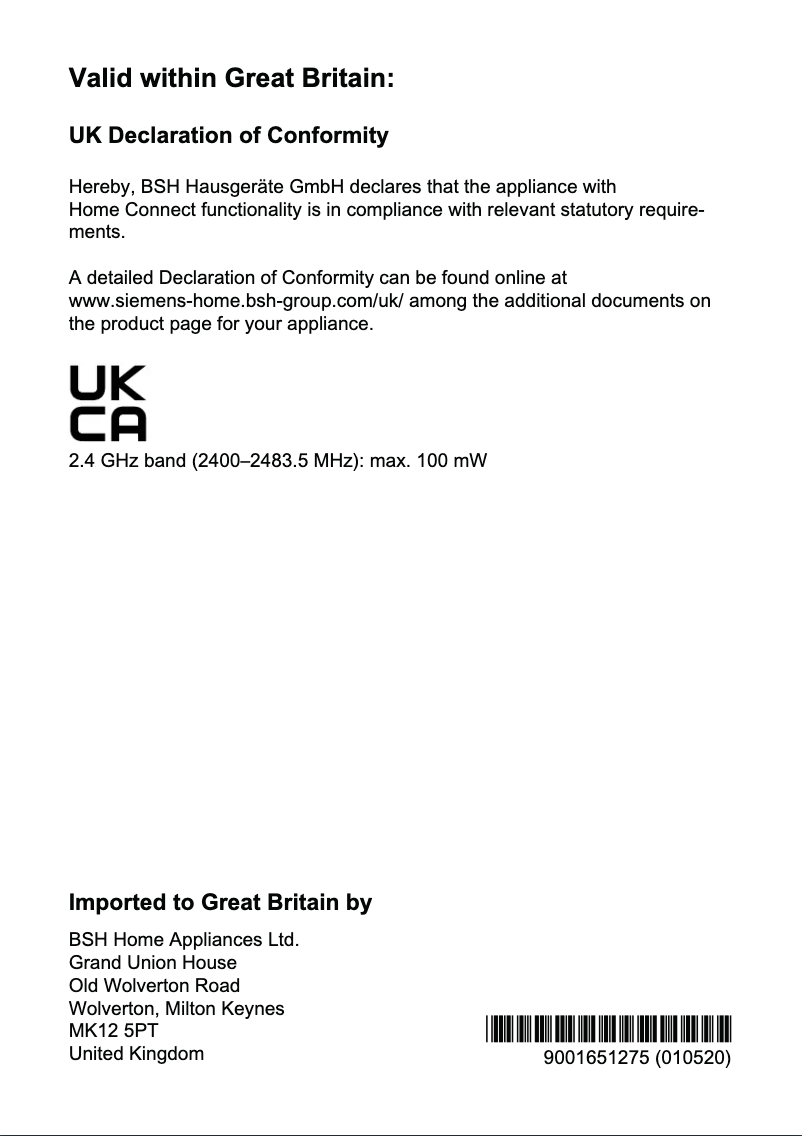 Page 1 de la notice Guide d'installation Siemens KI86NHDF0