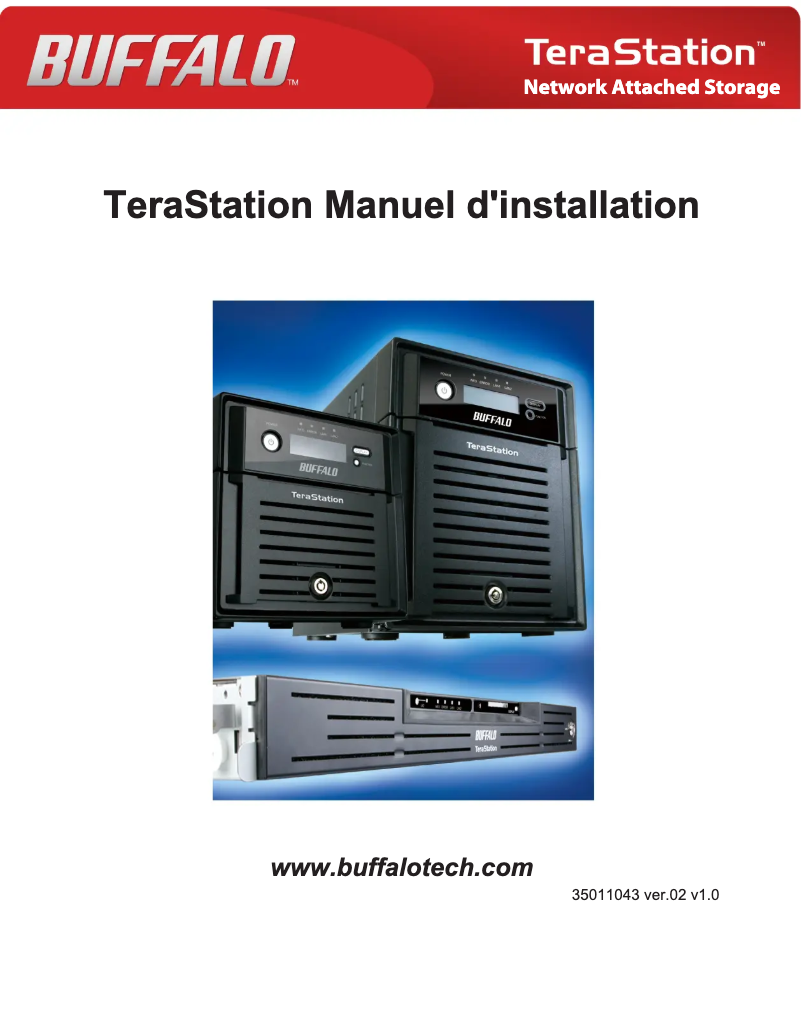 Page n°1 - Manuel utilisateur Buffalo TS-WX2.0TL/R1
