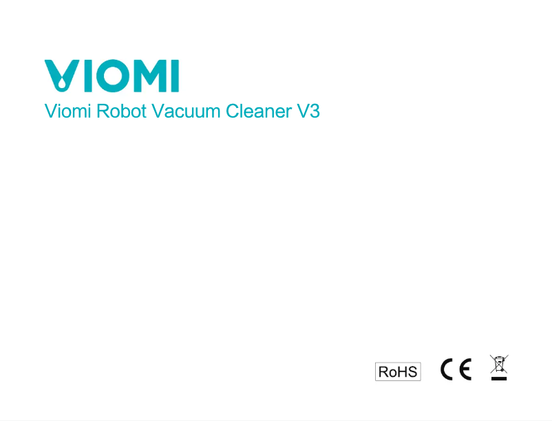 Page n°1 - Manuel utilisateur Viomi V3