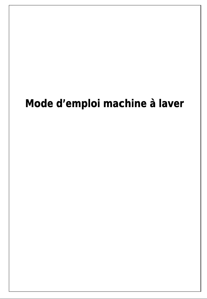 Image de la première page du manuel de l'appareil A1007TRSMK3