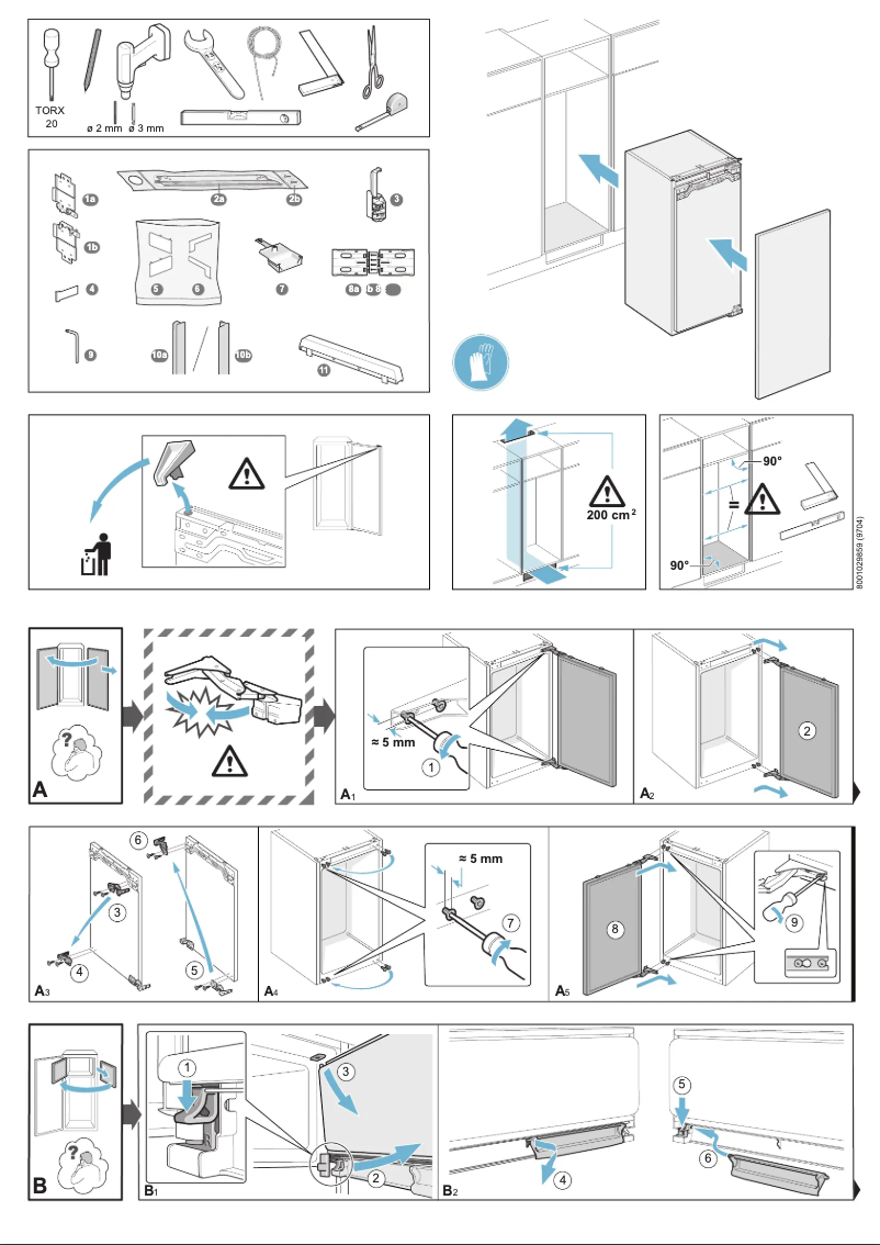 Page n°1 - Guide d'installation Siemens GI31NAE30G