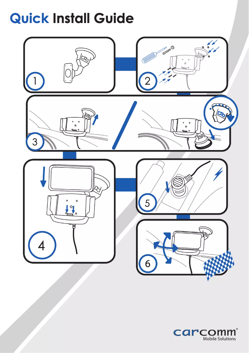 Page 1 de la notice Manuel utilisateur Carcomm CNM-172