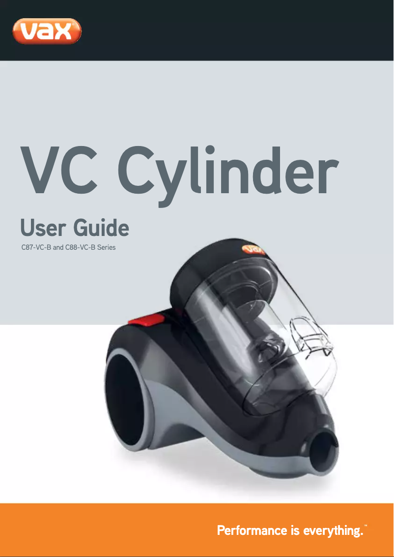 Imagen de la primera página del manual del dispositivo C87-VC