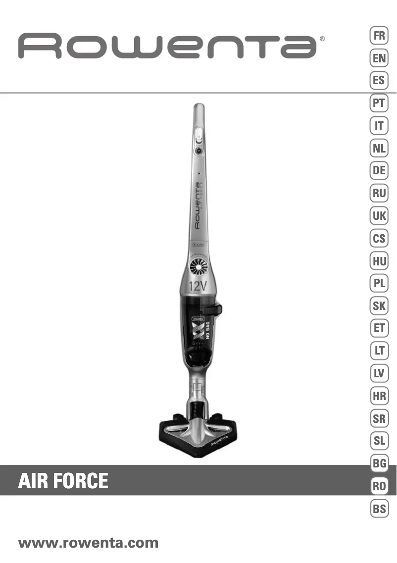 Image de la première page du manuel de l'appareil RH846501