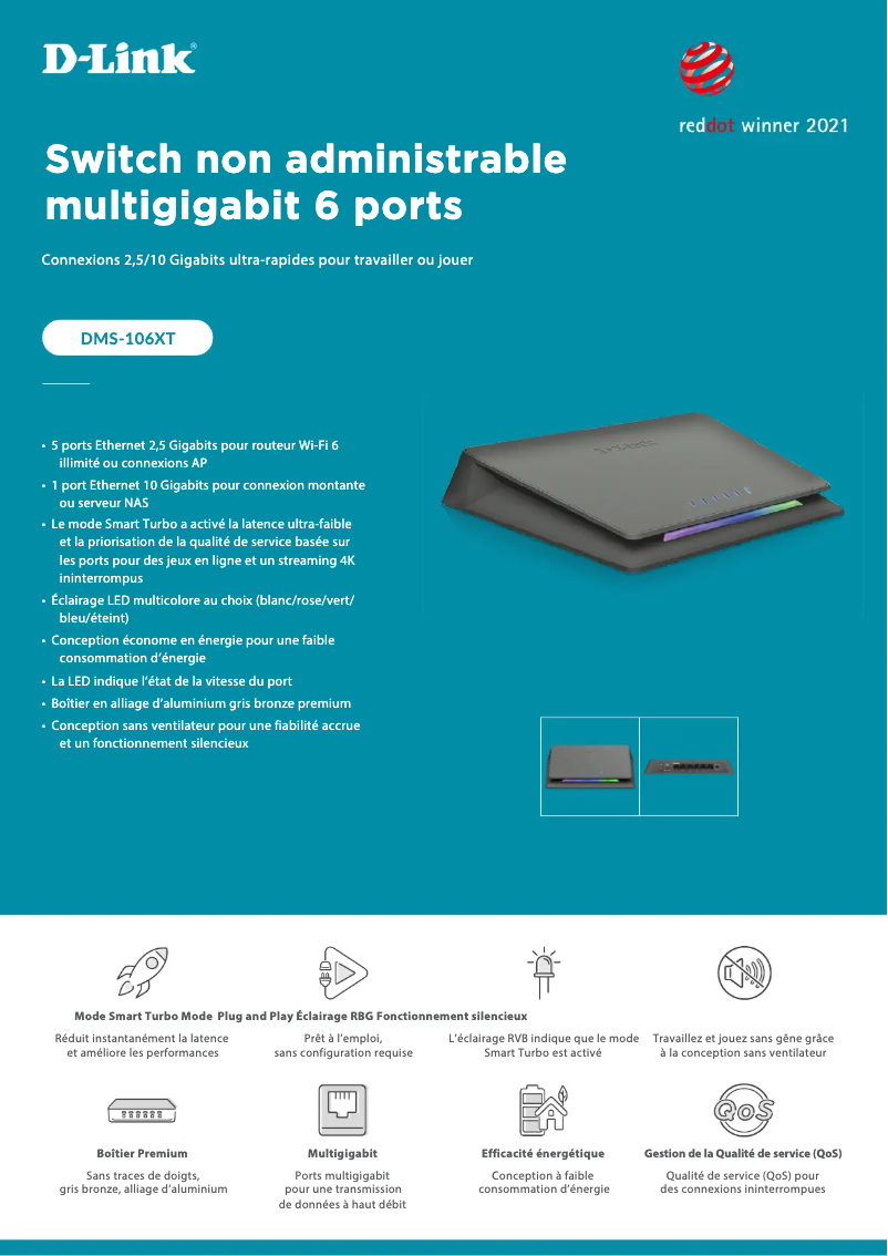 Image de la première page du manuel de l'appareil DMS-106XT