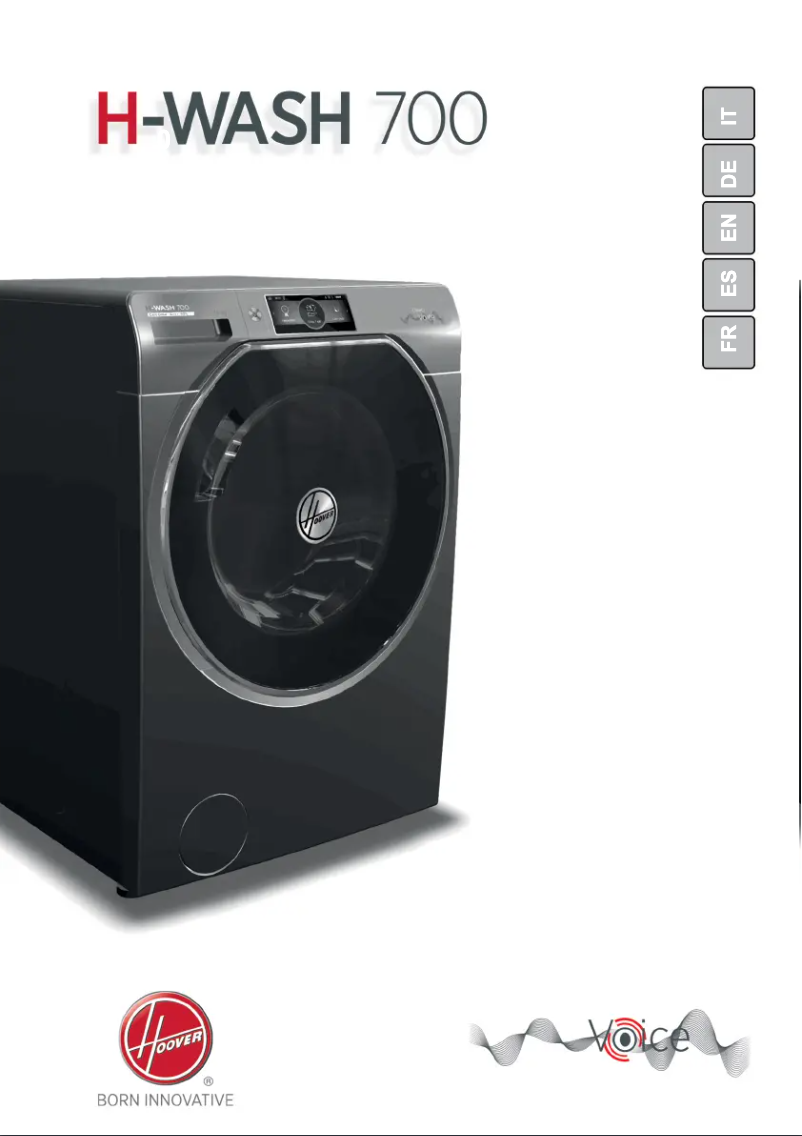 Page 1 de la notice Manuel utilisateur Hoover AWMFD414AMR/1-S