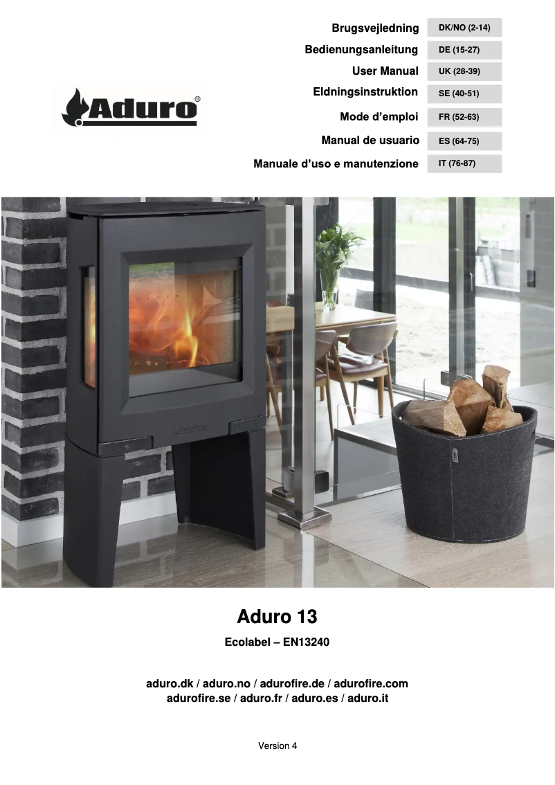 Image de la première page du manuel de l'appareil 13