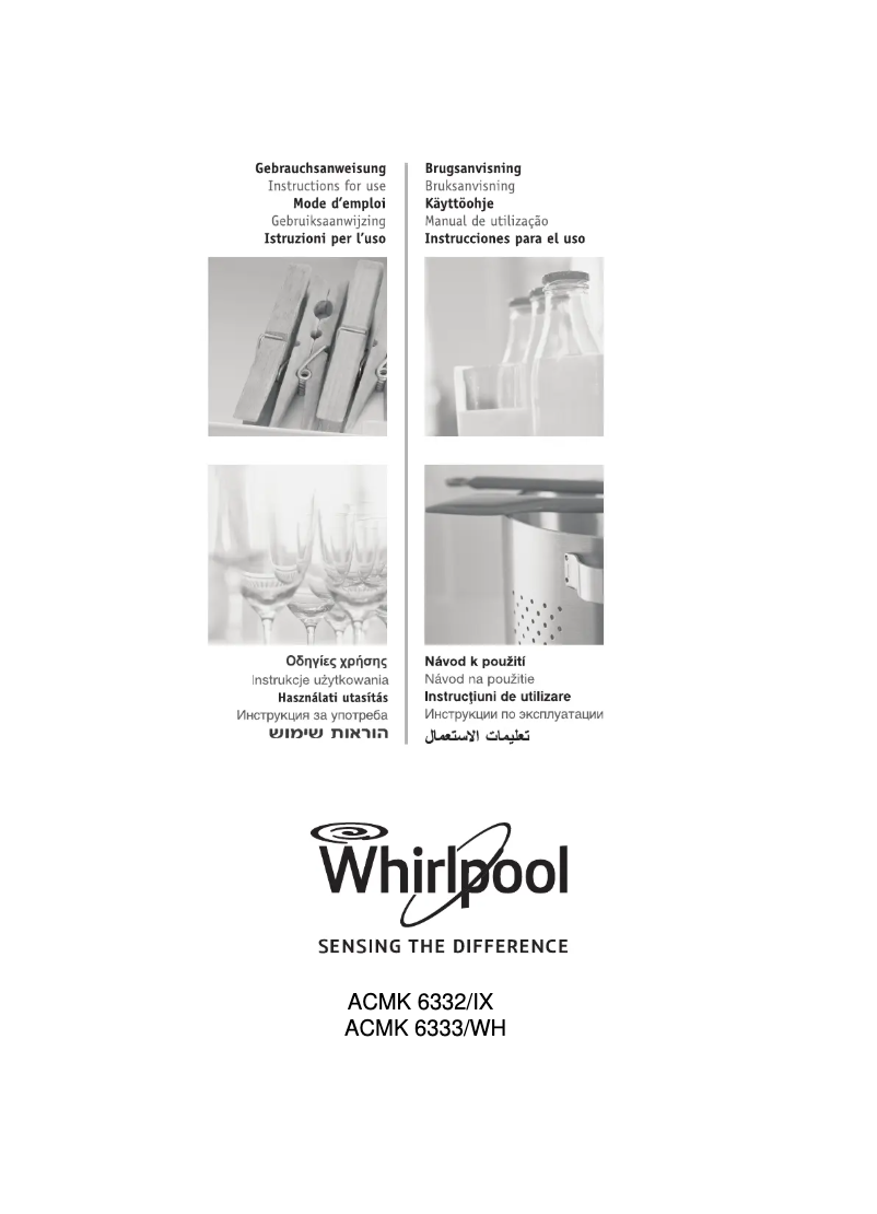 Page 1 de la notice Mode d'emploi Whirlpool ACMK 6332