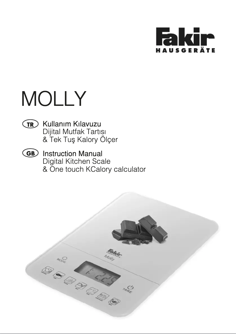 Image de la première page du manuel de l'appareil Molly