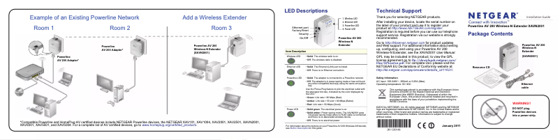 Imagen de la primera página del manual del dispositivo XAVN2001