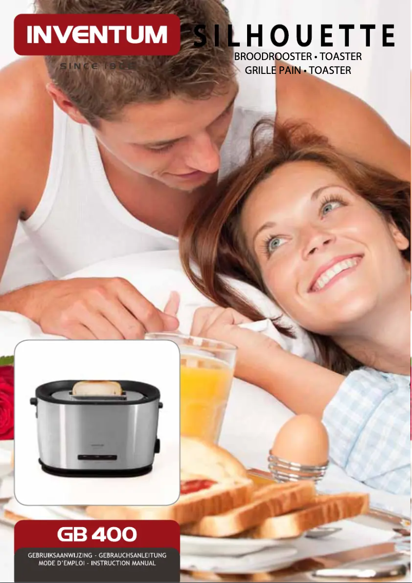 Page n°1 - Manuel utilisateur Inventum Silhouette GB 400