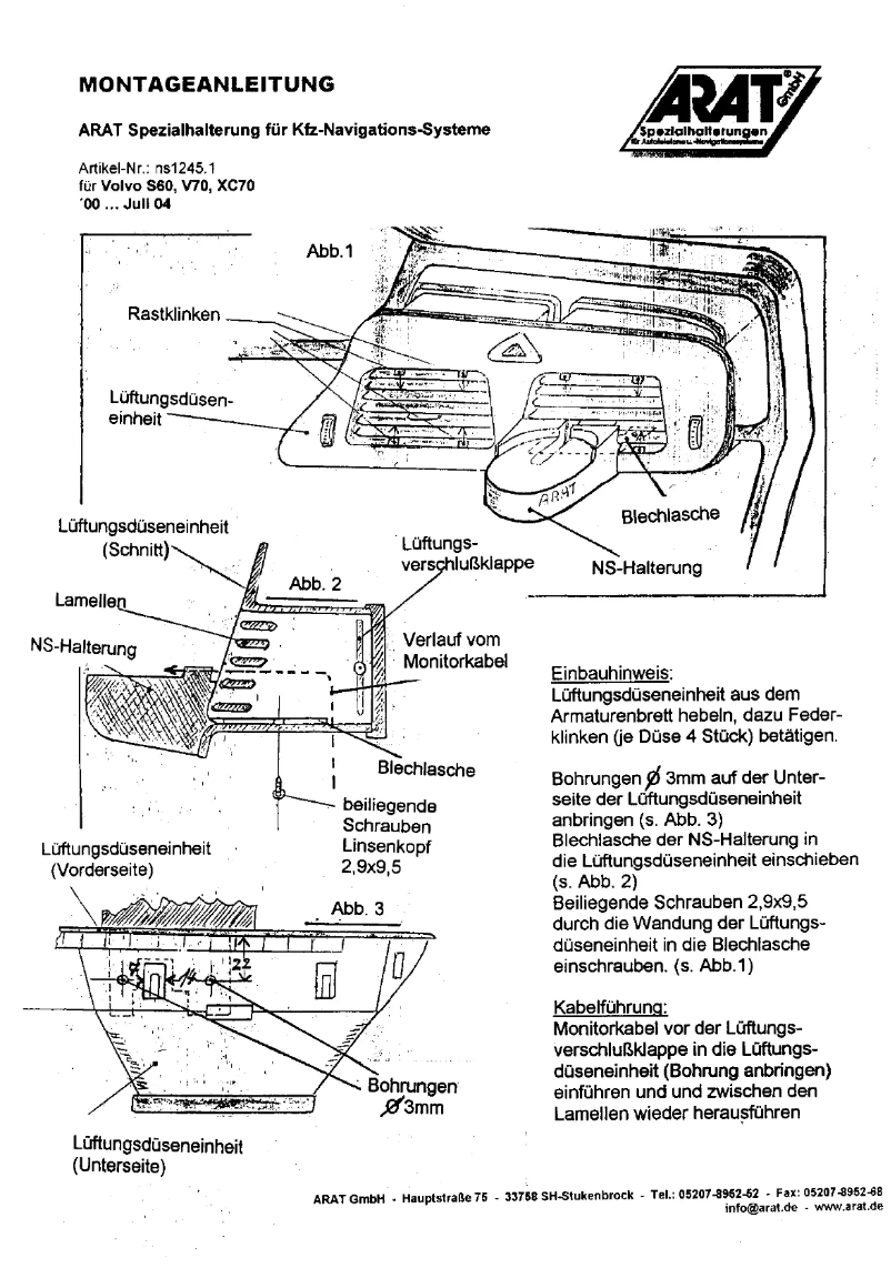 Image de la première page du manuel de l'appareil NS1245.1