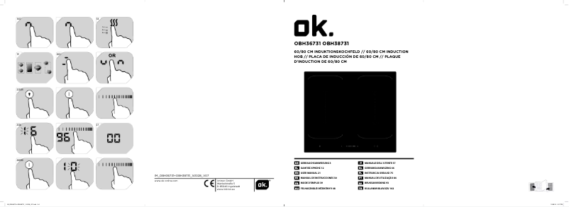 Page 1 de la notice Manuel utilisateur OK OBH38731