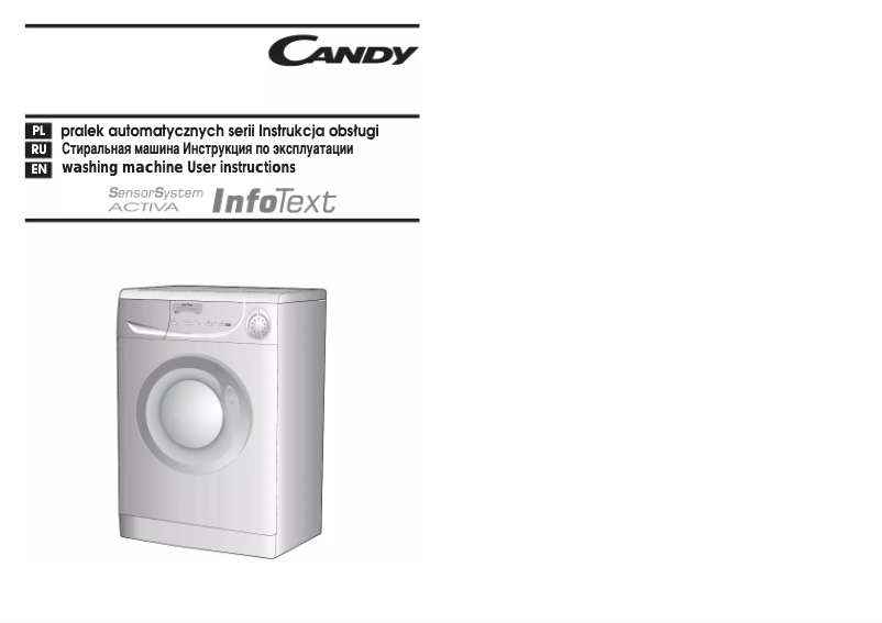 Page 1 de la notice Manuel utilisateur Candy CM126