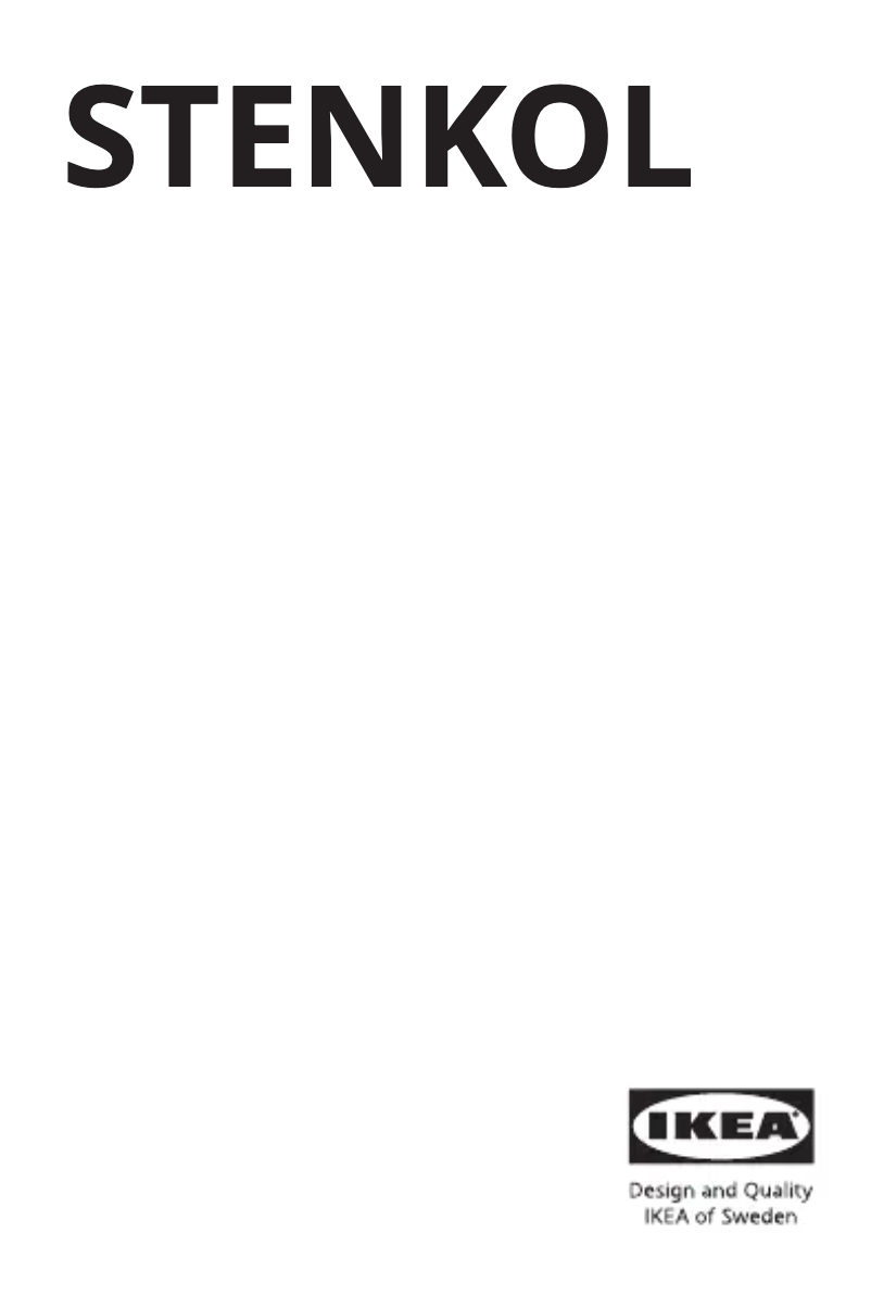 Página 1 del manual Manual de usuario Ikea STENKOL 505.065.25
