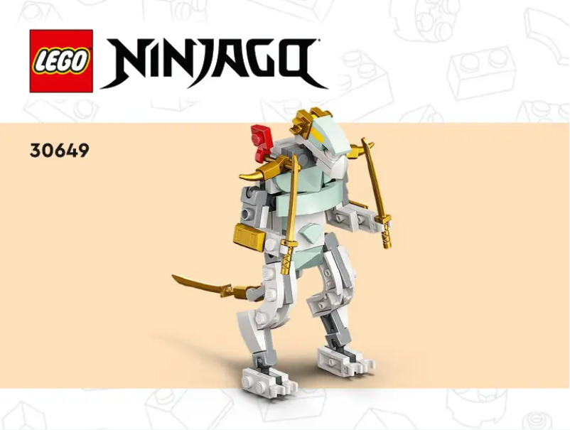 Page n°1 - Manuel utilisateur Lego Ninjago 30649