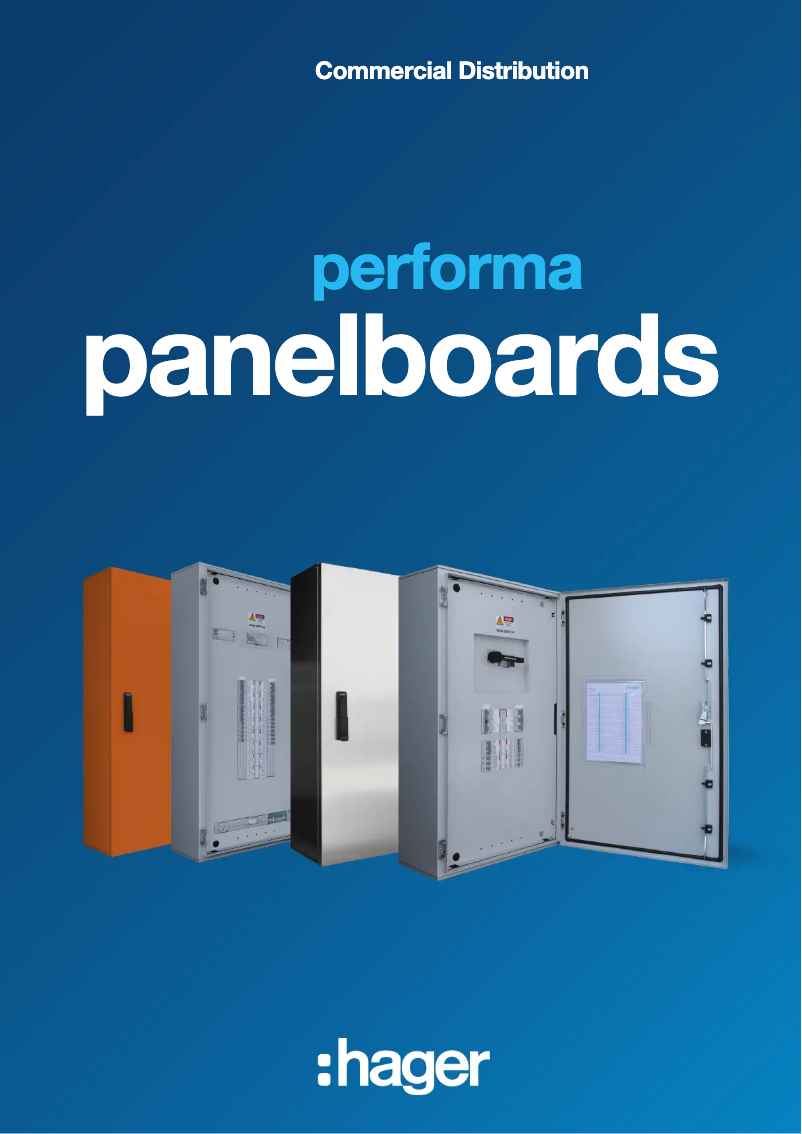 Page n°1 - Brochure Hager JPD2418M20DX