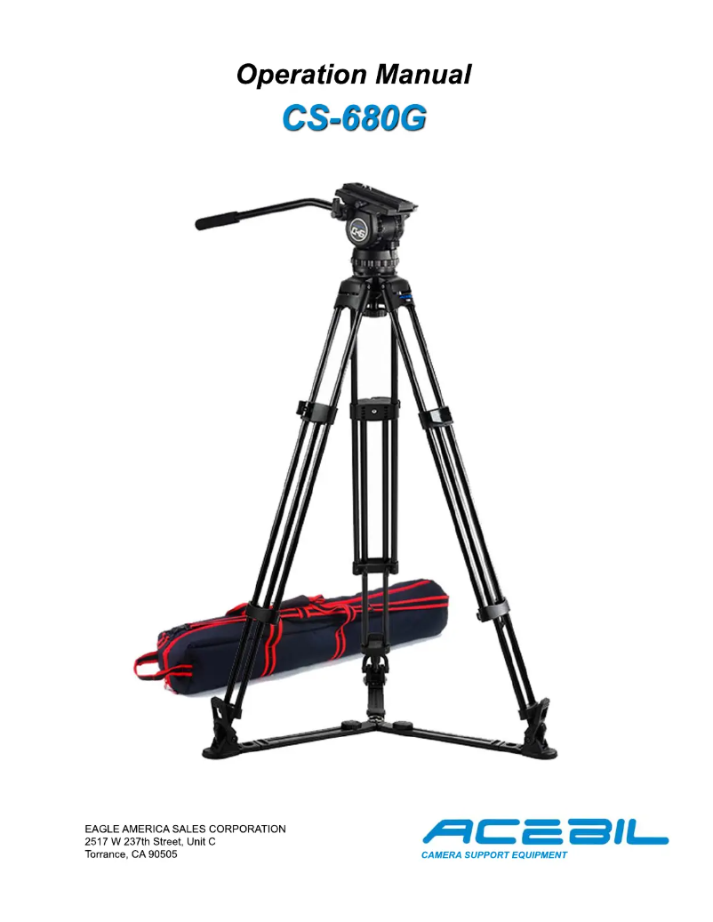 Page n°1 - Manuel utilisateur Acebil CS-680M