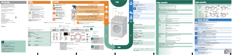 Image de la première page du manuel de l'appareil WAQ28310FF
