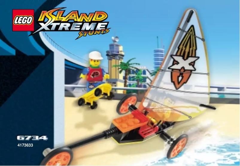 Page 1 de la notice Manuel utilisateur Lego Island Xtreme Stunts 6734