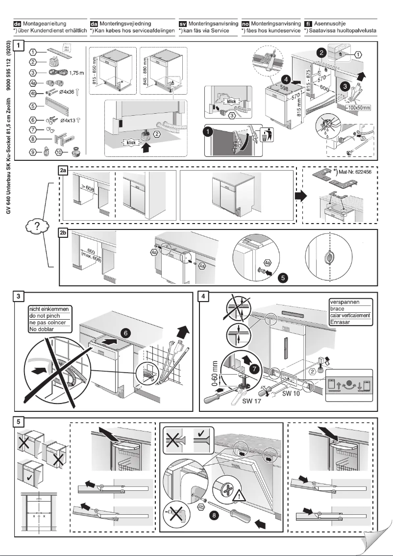 Image de la première page du manuel de l'appareil SN45M232SK