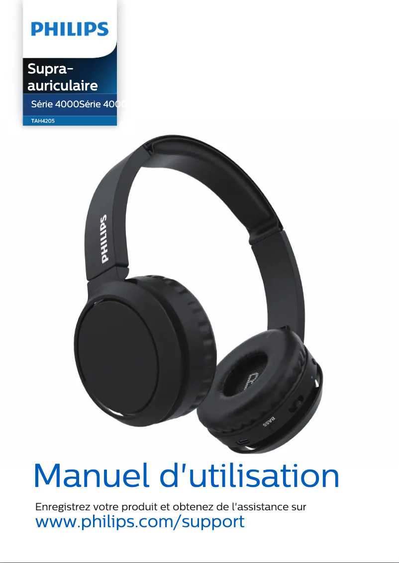 Page n°1 - Manuel utilisateur Philips TAH4205