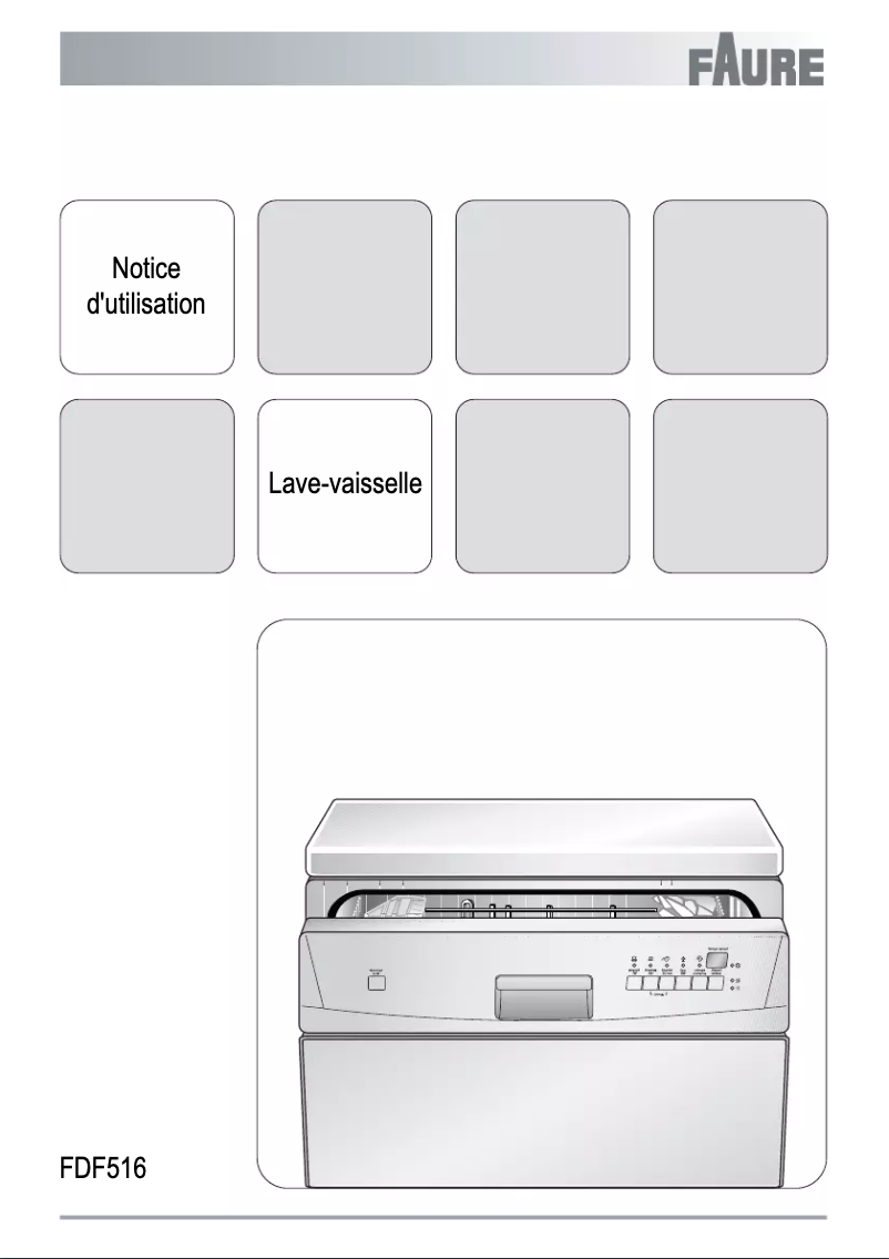 Page n°1 - Manuel utilisateur Faure FDF516
