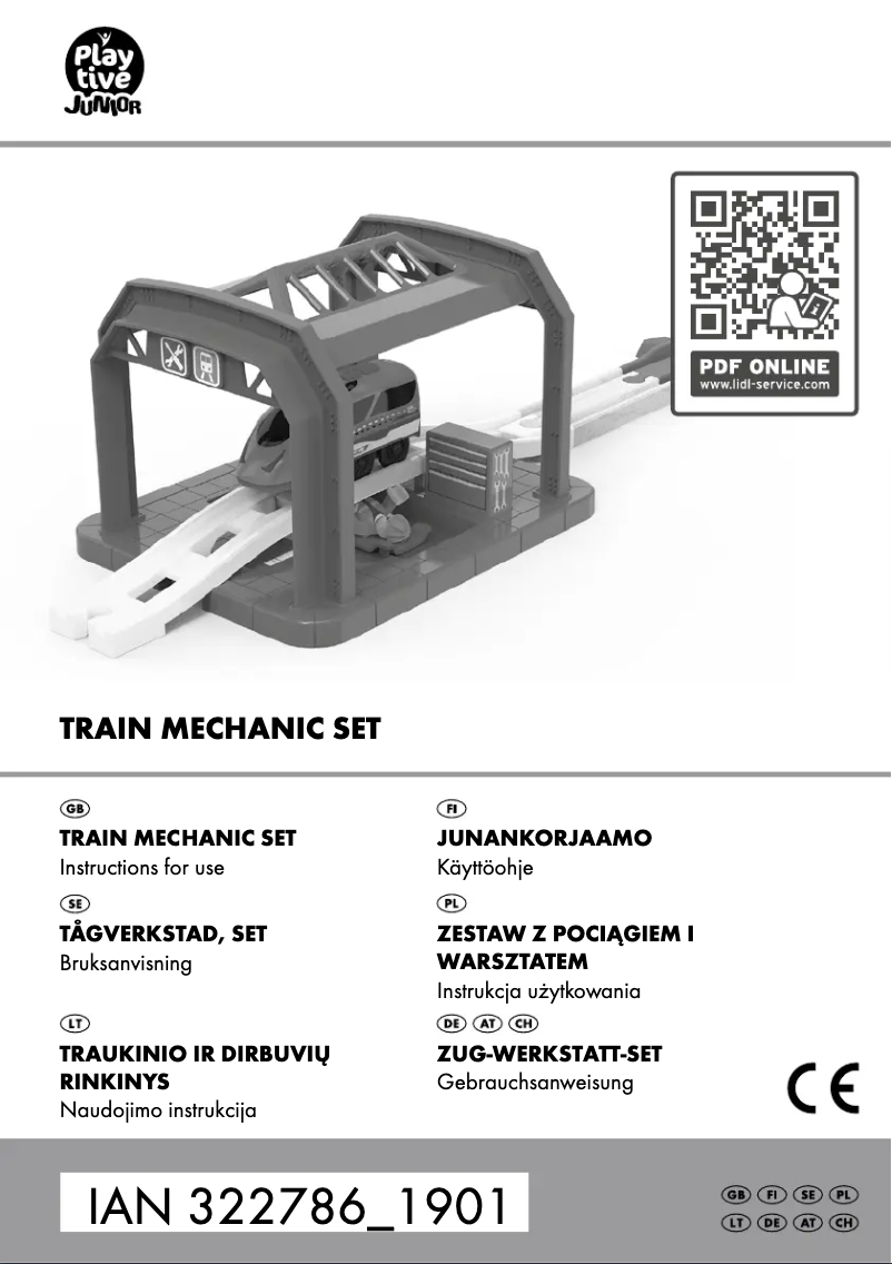 Page 1 de la notice Manuel utilisateur Playtive IAN 322786