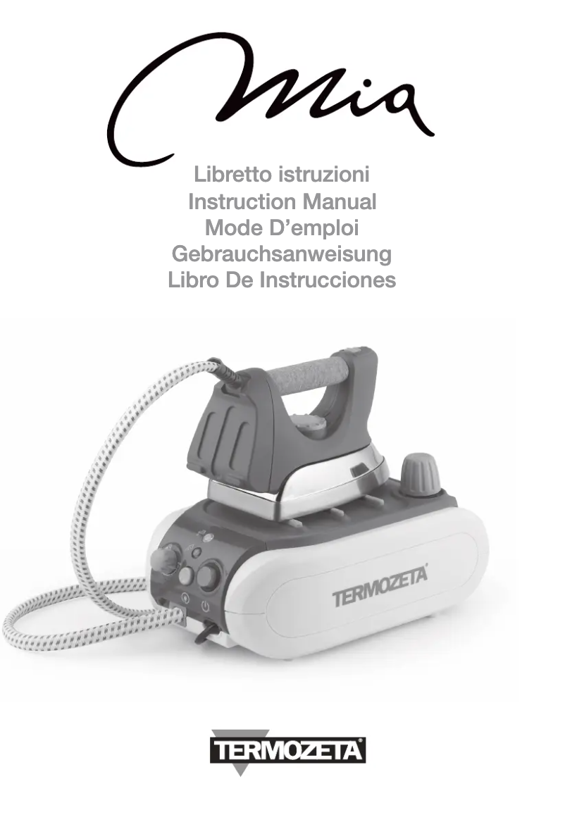 Page n°1 - Manuel utilisateur Termozeta Mia 74349M