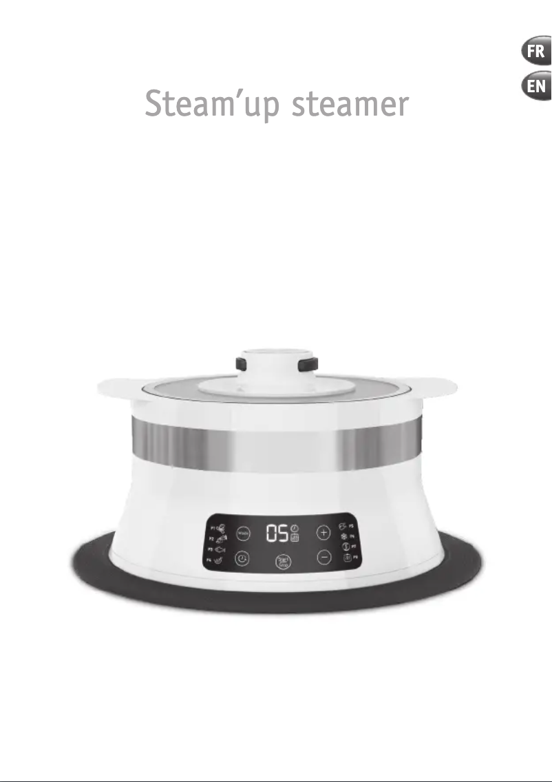 Page n°1 - Manuel utilisateur Moulinex Steam'Up VJ504010