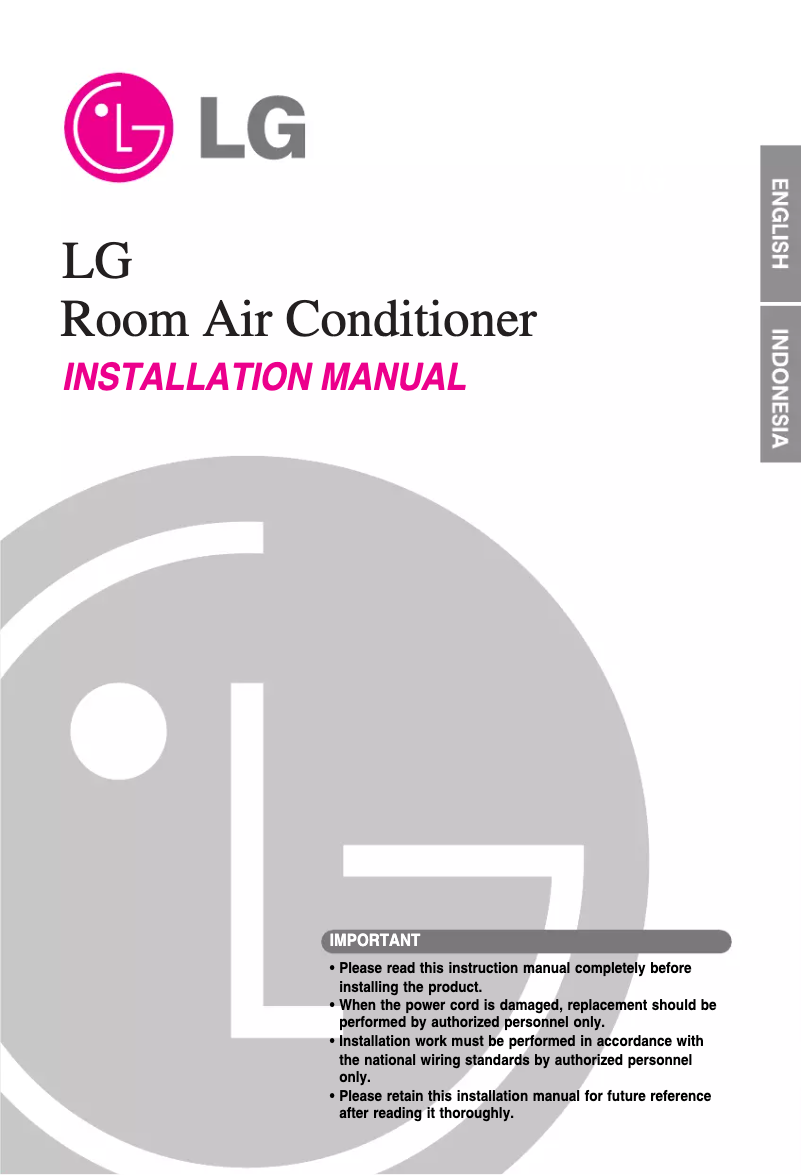Page n°1 - Manuel utilisateur LG HS-C076QPA1